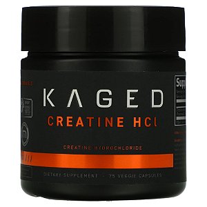 Cloridrato de Creatina HCL 750 mg 75 Cápsulas Vegetais - Kaged