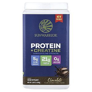 Proteína e Creatina Chocolate 1,025 kg - Sunwarrior
