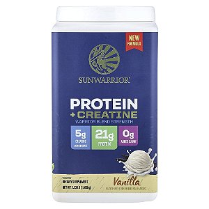 Proteína e Creatina Baunilha 1,013 kg - Sunwarrior