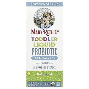 Probiótico em Gotas para Crianças Pequenas Cocomelon Para Idades de 1 a 3 Anos Sem Sabor 30 ml - MaryRuth's