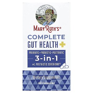 Saúde Intestinal Completa 3 em 1 60 Cápsulas - MaryRuth's
