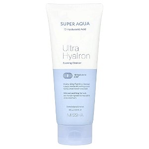 Espuma de Limpeza Super Aqua Ultra Hyalron 200 ml - Missha