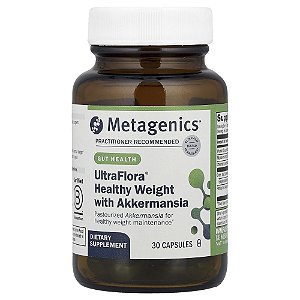 UltraFlora para Peso Saudável com Akkermansia 30 Cápsulas - Metagenics