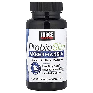 ProbioSlim Akkermansia 60 Cápsulas Vegetais - Force Factor