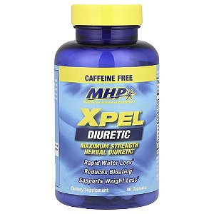 Diurético XPEL Potência Máxima Sem Cafeína 80 Cápsulas - MHP