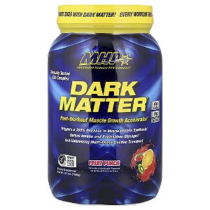 DARK MATTER Acelerador de Crescimento Muscular Pós-Treino Ponche de Frutas 1560 g - MHP