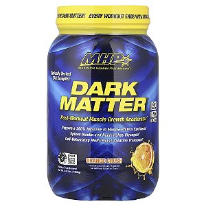 DARK MATTER Acelerador do Crescimento Muscular Pós-treino Crush de Laranja 1560 g - MHP