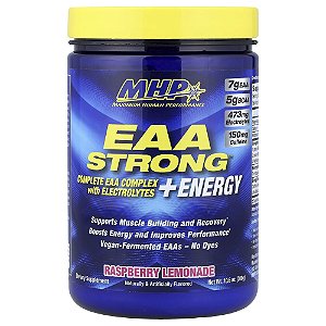 EAA Strong + Energia Limonada de Framboesa 300 g - MHP
