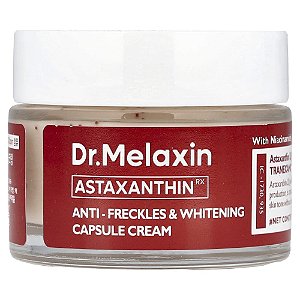 AstaxanthinRX Creme em Cápsula Antisardas e Clareador 50 g - Dr.Melaxin