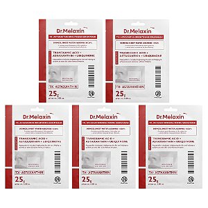 Máscara Sérum Iluminador Astaxanthin 5 Unidades (25 g) - Dr.Melaxin