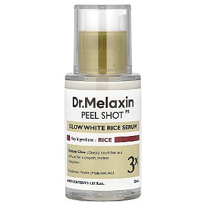 Peel Shot Sérum de Arroz Branco Iluminador 30 ml - Dr.Melaxin