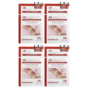 TX-Astaxanthin Máscara de Hidrogel e Creme Clareador 4 Unidades (34 g) - Dr.Melaxin
