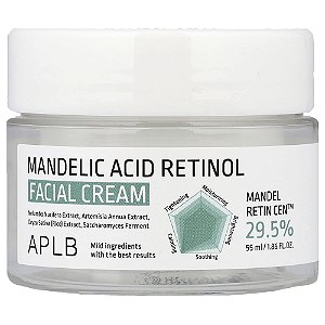 Creme Facial de Retinol e Ácido Mandélico 55 ml - APLB
