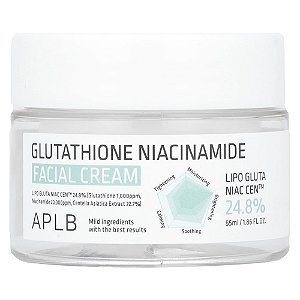 Glutationa e Niacinamida Creme Facial 55 ml - APLB