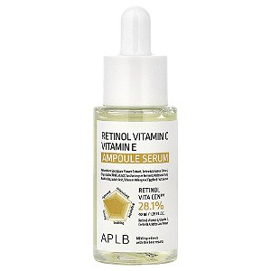Ampola Sérum de Retinol Vitamina C e Vitamina E 40 ml - APLB