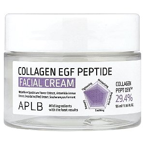 Creme Facial Peptídeo EGF de Colágeno 55 ml - APLB