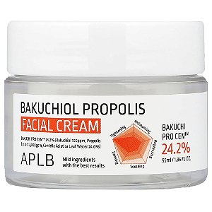 Creme Facial de Própolis Bakuchiol 55 ml - APLB