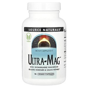 Ultra-Mag 90 Cápsulas Veganas - Source Naturals