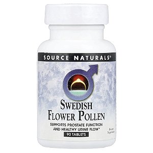 Pólen de Flores Sueco 90 Comprimidos - Source Naturals