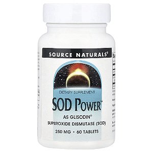 SOD Power 250 mg 60 Comprimidos - Source Naturals