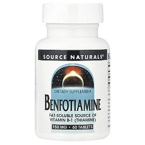 Benfotiamina 60 Comprimidos - Source Naturals