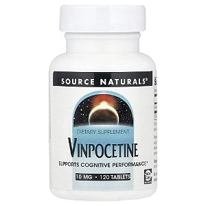 Vimpocetina 10 mg 120 Comprimidos - Source Naturals