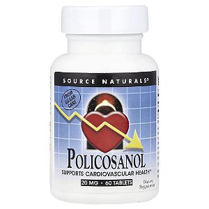 Policosanol 20 mg 60 Comprimidos - Source Naturals