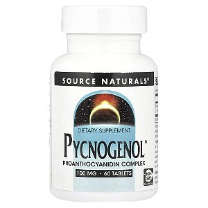 Pycnogenol 100 mg 60 Comprimidos - Source Naturals