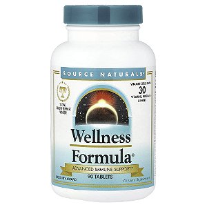 Wellness Formula Suporte Imunológico Avançado 90 Comprimidos - Source Naturals