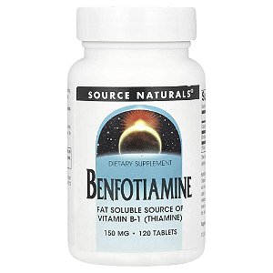 Benfotiamina 120 Comprimidos - Source Naturals