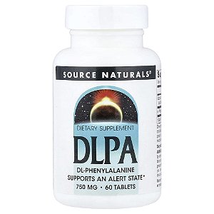 DLPA 750 mg 60 Comprimidos - Source Naturals