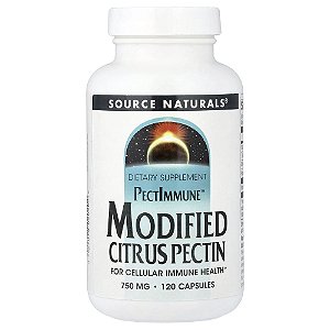 PectImmune Pectina Cítrica Modificada 120 Cápsulas - Source Naturals