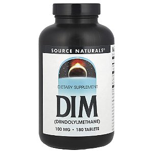 DIM 100 mg 180 Comprimidos - Source Naturals
