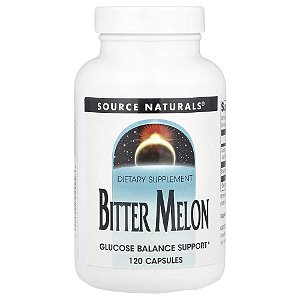 Melão Amargo 120 Cápsulas - Source Naturals