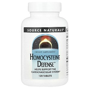 Homocysteine Defense 120 Comprimidos - Source Naturals