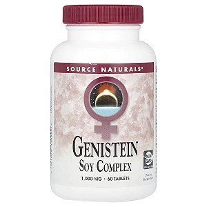Complexo de Soja e Genisteína 60 Comprimidos - Source Naturals