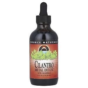 Cilantro Metal Detox com Coentro e Clorela 118 ml - Source Naturals