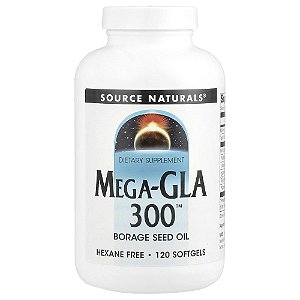 Mega-GLA 300 120 Softgels - Source Naturals