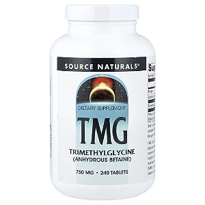 TMG 750 mg 240 Comprimidos - Source Naturals