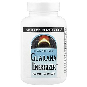 Guarana Energizer 60 Comprimidos - Source Naturals