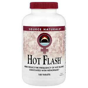 Hot Flash 180 Comprimidos - Source Naturals