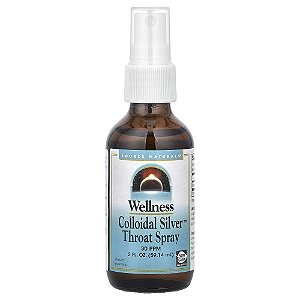 Spray para Garganta Wellness Prata Coloidal 59 ml - Source Naturals