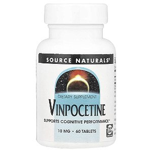 Vimpocetina 10 mg 60 Comprimidos - Source Naturals