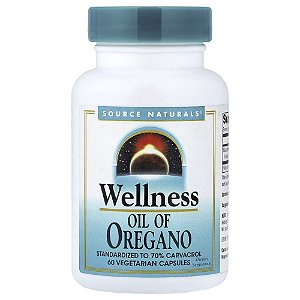 Wellness Óleo de Orégano 60 Cápsulas Vegetarianas - Source Naturals