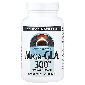 Mega-GLA 300 60 Softgels - Source Naturals