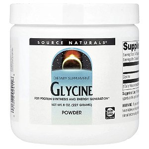 Glicina 227 g em Pó - Source Naturals