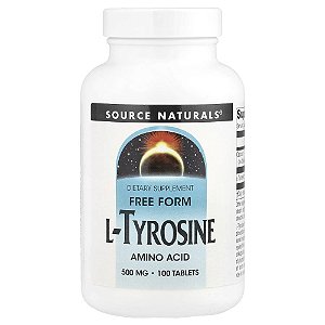 L-Tirosina 500 mg 100 Comprimidos - Source Naturals