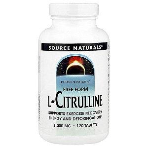 L-Citrulina 1.000 mg 120 Comprimidos - Source Naturals