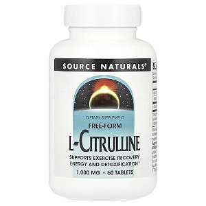 L-Citrulina 1.000 mg 60 Comprimidos - Source Naturals