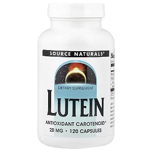Luteína 20 mg 120 Cápsulas - Source Naturals